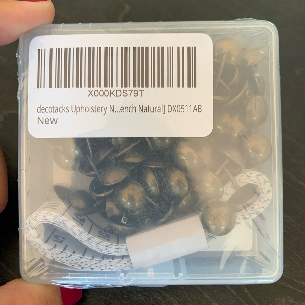 Brass Upholstery Tacks 11MM x 16MM